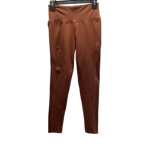 Dyce Active Size Small Women’s Brown High-Waisted Leggings. New With Tags